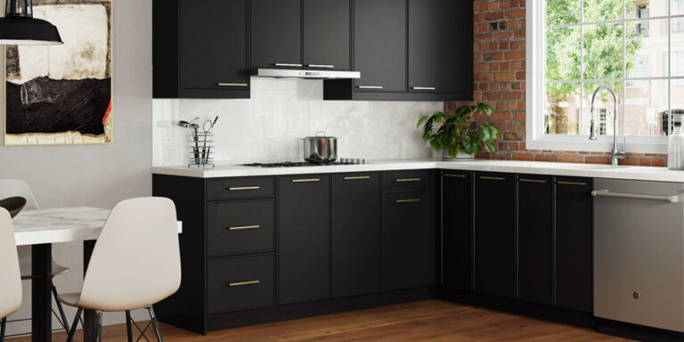 Bellmont Black Kitchen Design