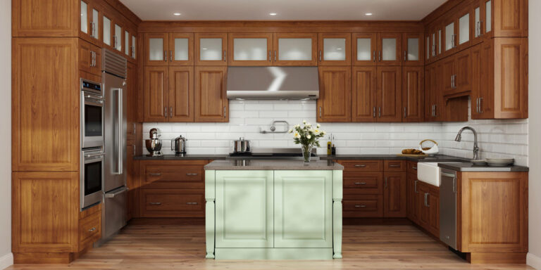 Bellmont Brown Kitchen Design