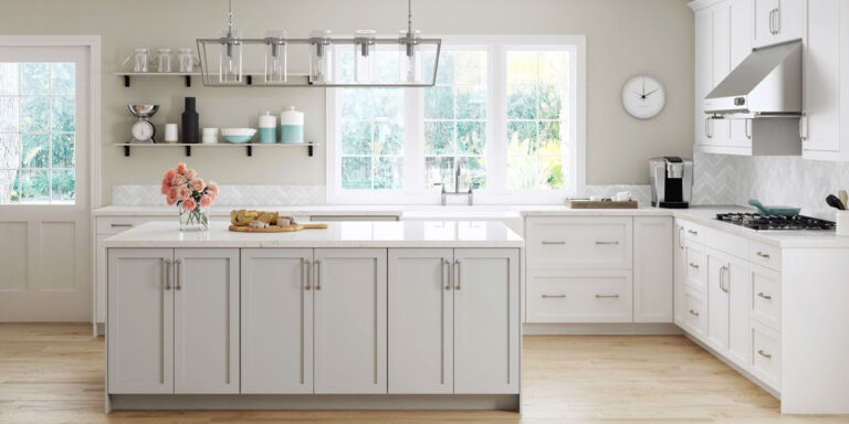 Bellmont White Kitchen Design