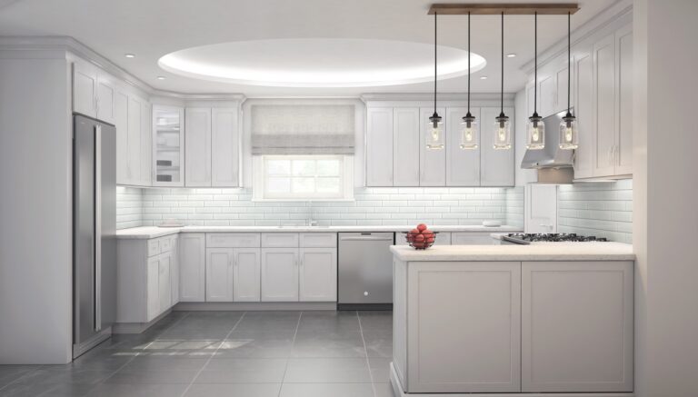 Cubitac White Kitchen Design