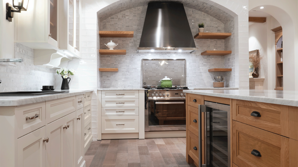 St. Martin kitchen design with Bellrose Cabinets