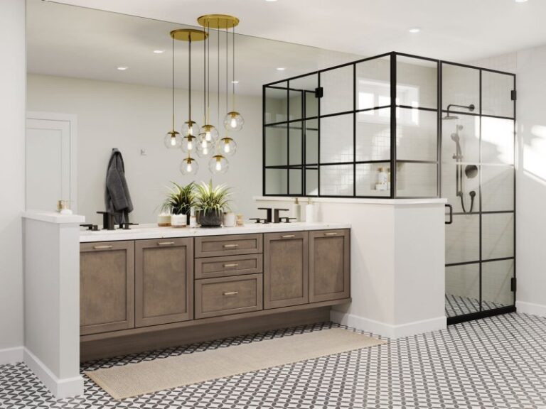 Waypoint White Bathroom Design