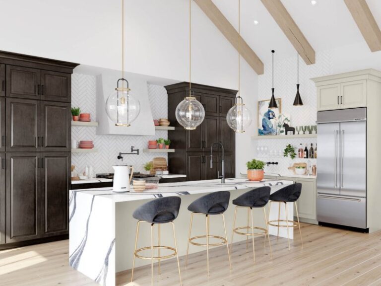 Waypoint White Kitchen Design