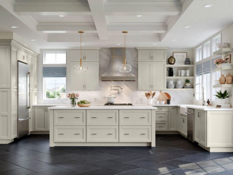 Waypoint White Kitchen Design