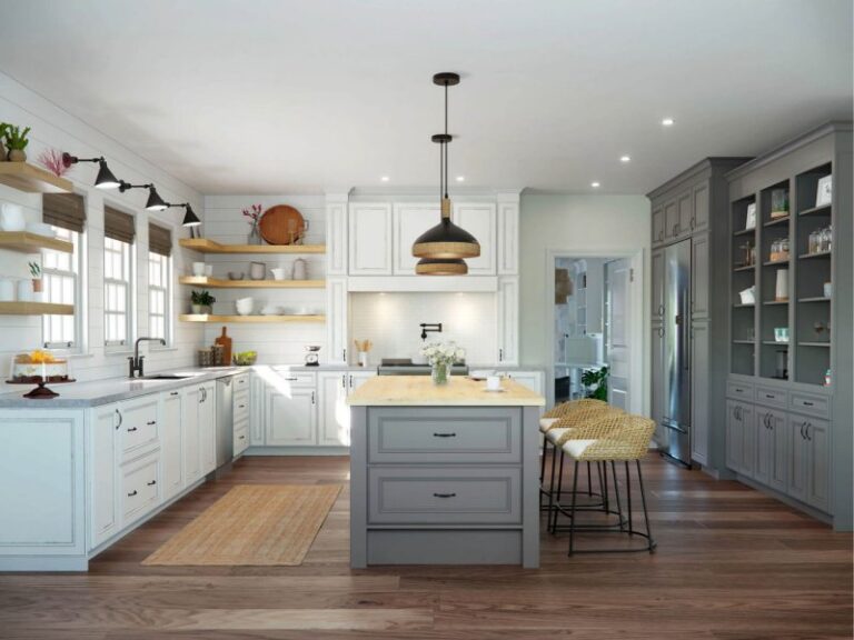 Waypoint White Kitchen Design