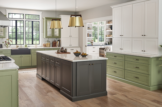 Wolf Home Kitchen Design with Dart 5 cabinet doors