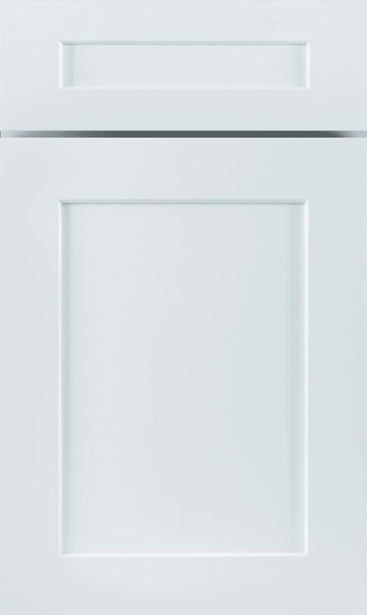 S8 White Contemporary Cabinet Door