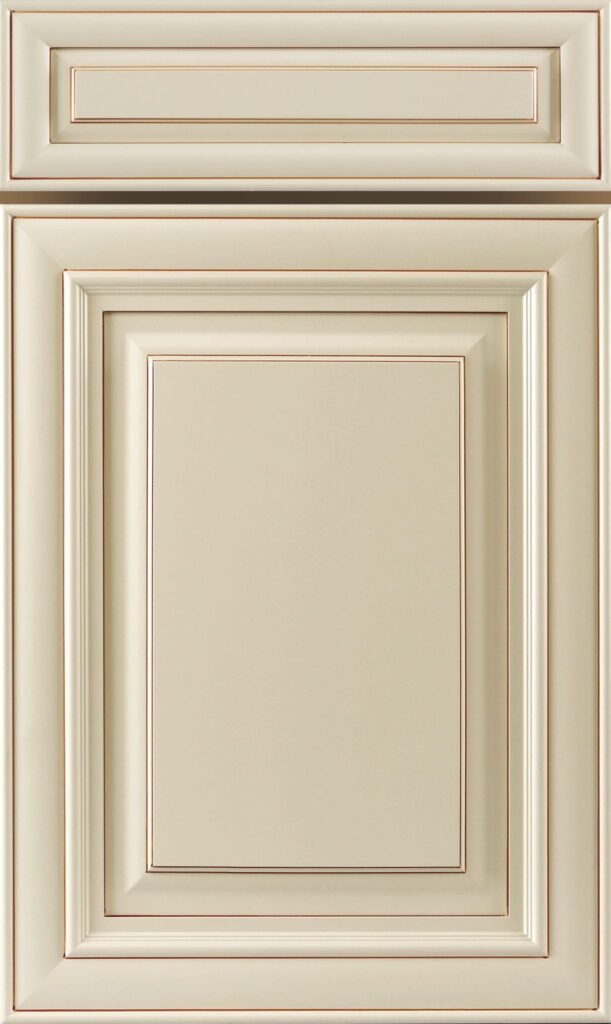 A7 Creme Glazed Traditional Cabinet Door