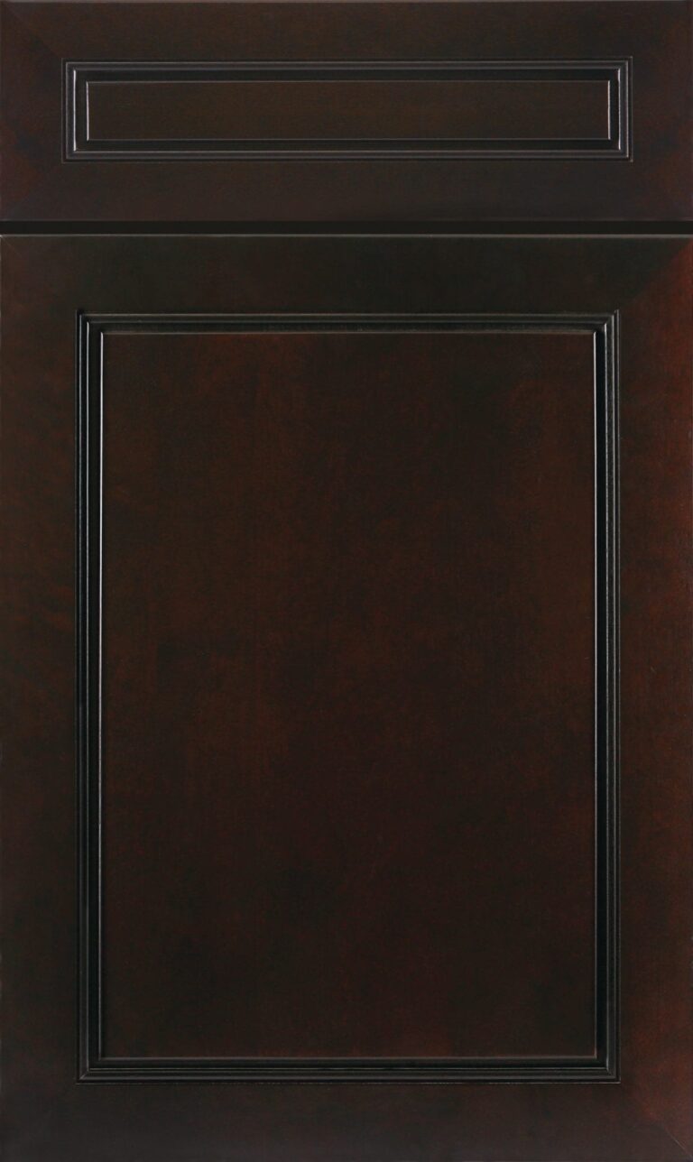 K8 Espresso Transitional Cabinet Door