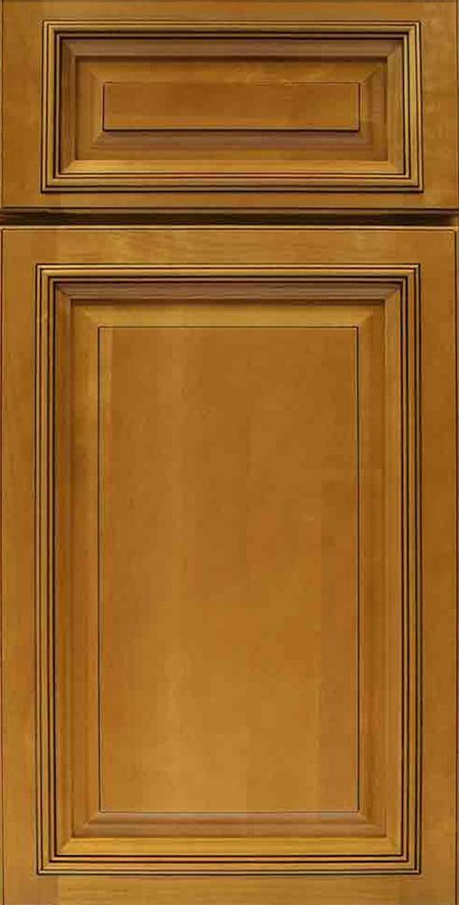 21st Century Crystal Maple cabinet door