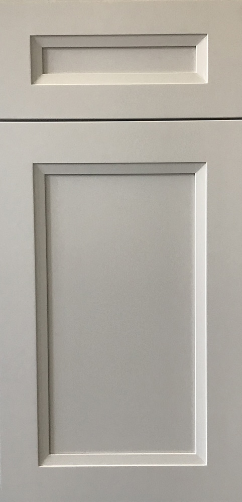 21st Century Gray Stone Cabinet Door