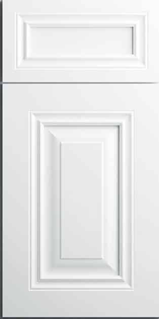 CNC Park Ave PB10 White cabinet door