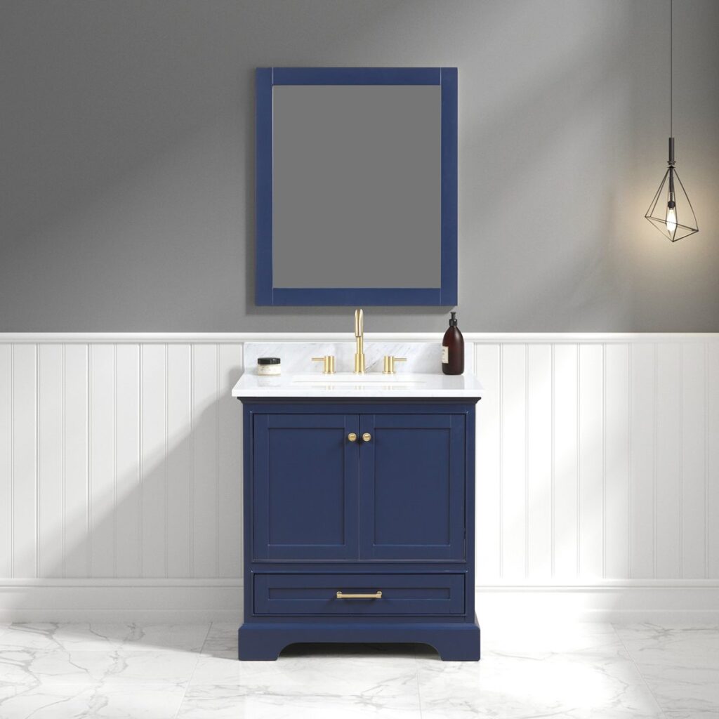 Front view Copenhagen 30″ Navy Blue