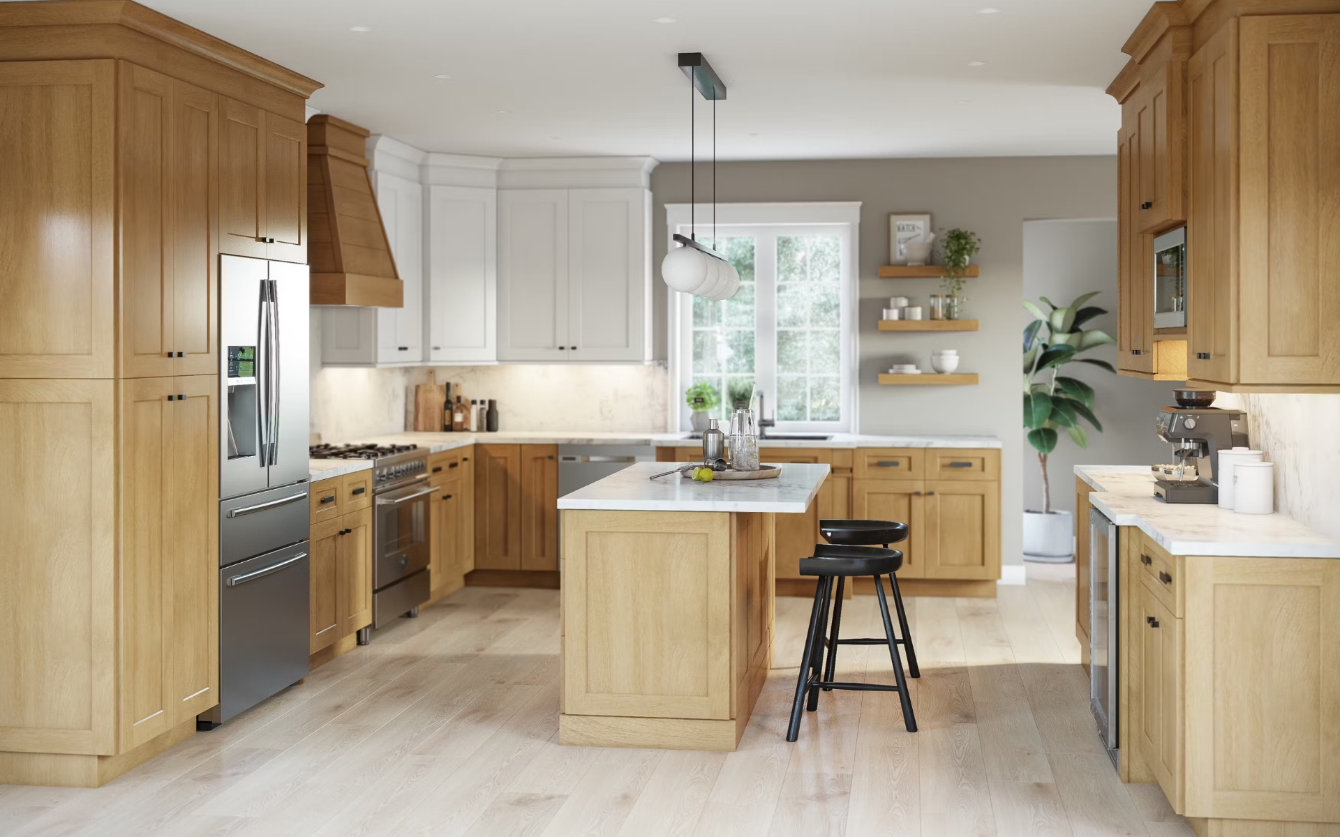 A Comprehensive Fabuwood Cabinetry Review For 2025 with Fabuwood Galaxy Timber Kitchen