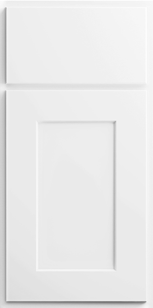 CNC Luxor L10 White Cabinet Door
