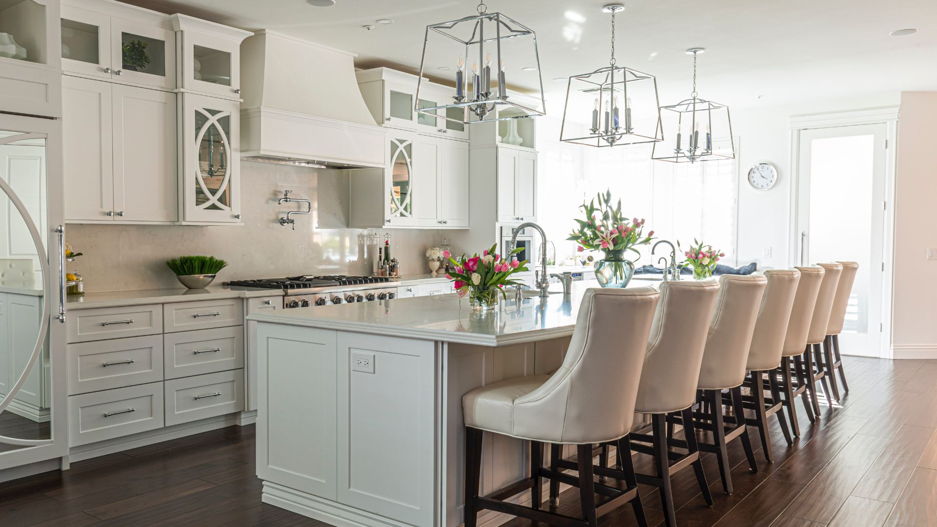 White Kitchen Style with White Cabinets and countertops
