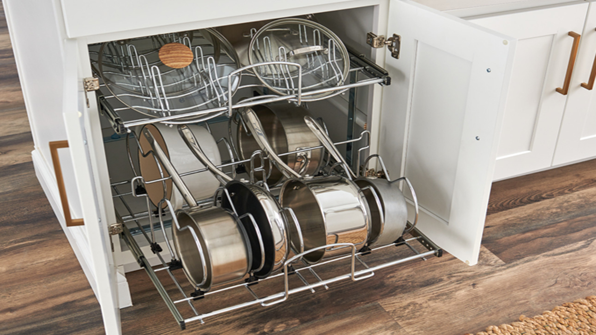 Cabinet Organization for Pots and Pans