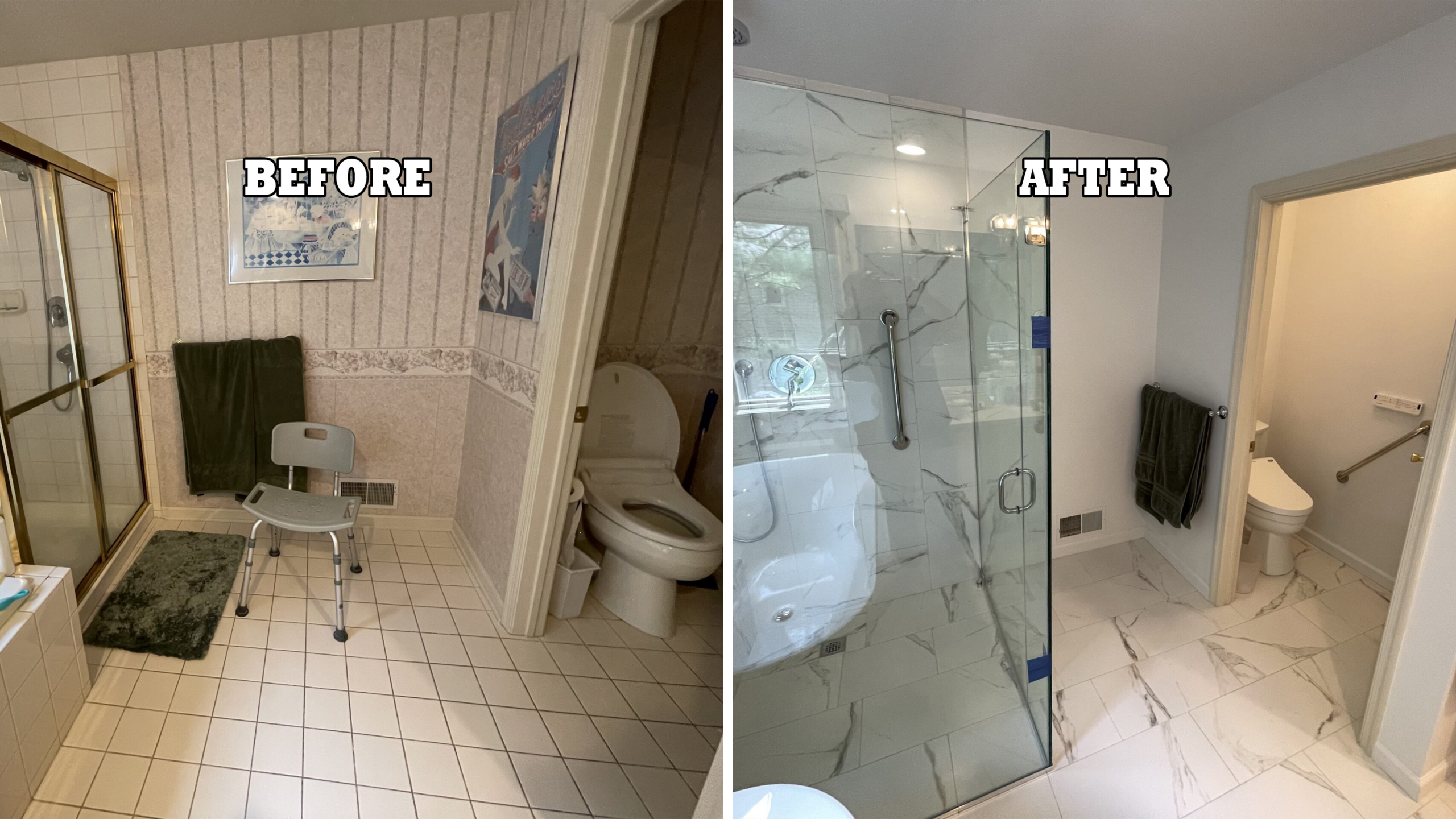 Luxurious Primary Bathroom Renovations