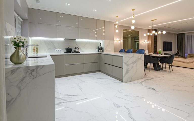 Marble Kitchen Countertop Guide: A Comprehensive Look at Colors and Veining Patterns