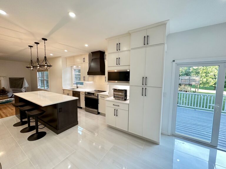 Modern Elegance of A Kitchen Transformation In Lake Hopatcong NJ
