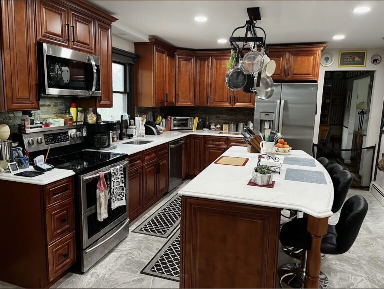 Eclectic Chef's Kitchen Remodel in Landing NJ