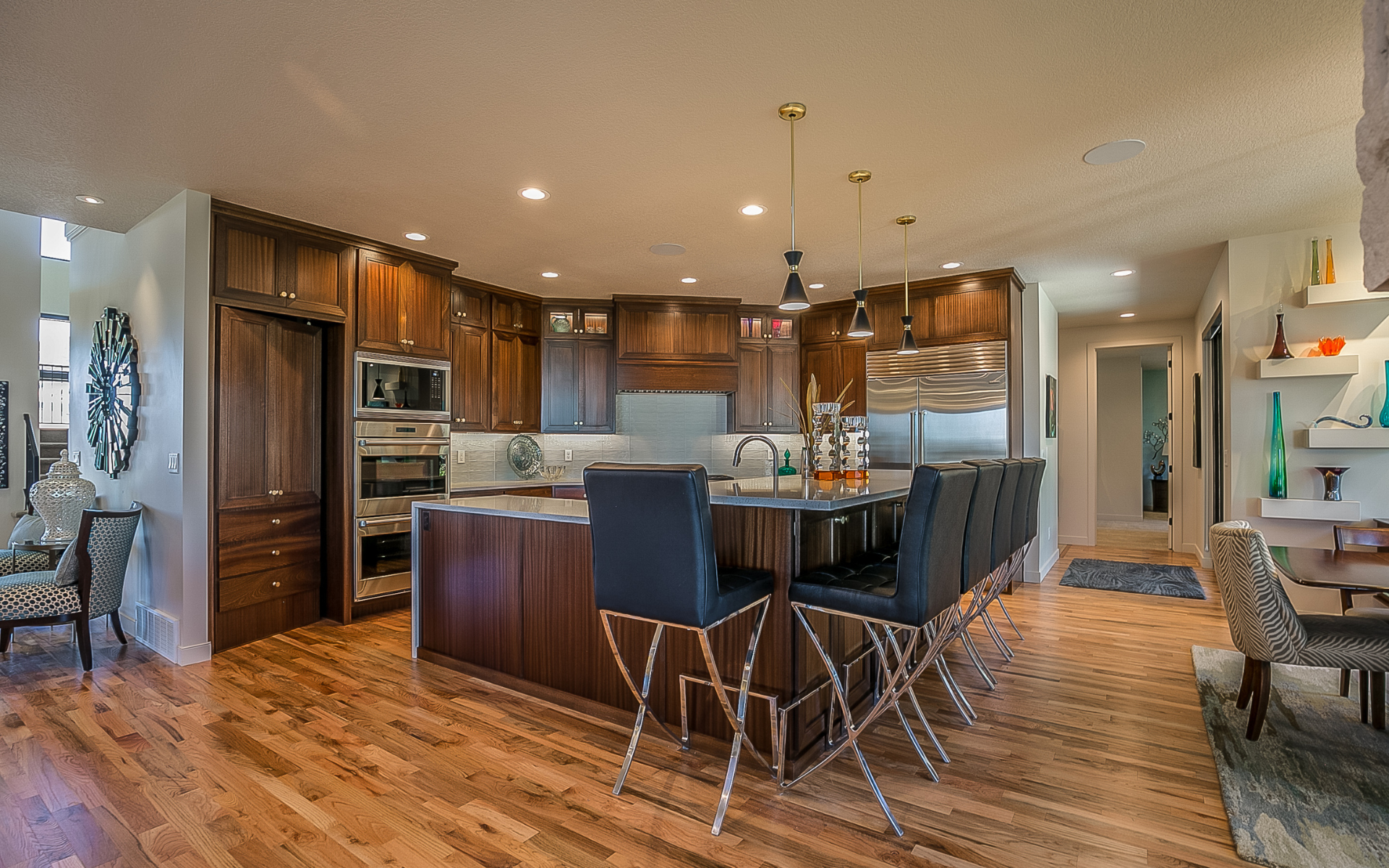 Textured Kitchen Islands