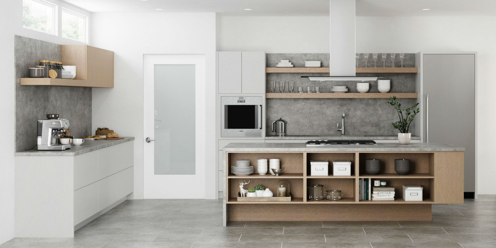 Integrate Open Shelving