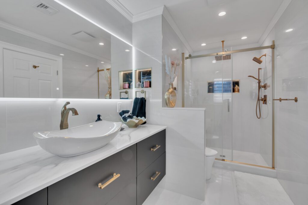 Bold & Refined: A Luxury Bathroom Remodel in Rockaway, NJ