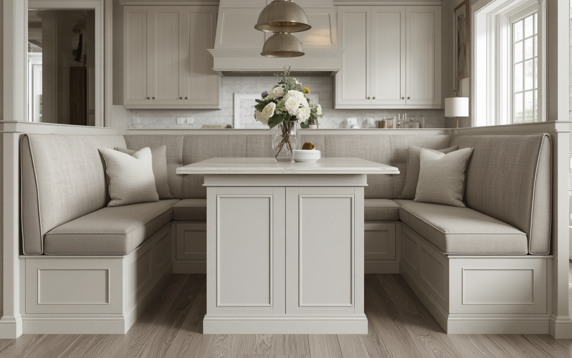 Built-in banquette Seating