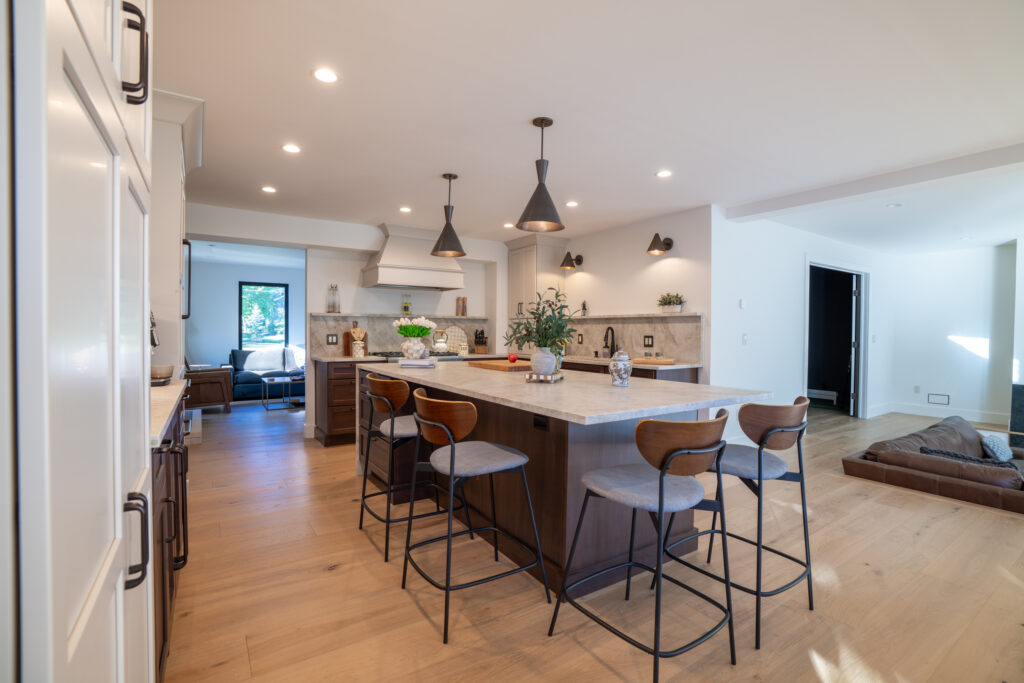 Rich Wood, Rare Stone: A Kitchen Remodel in Town Center
